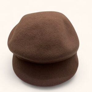 Women’s One Size Fits Most A New Day 100% Wool Minimalist Vintage Visor Beret